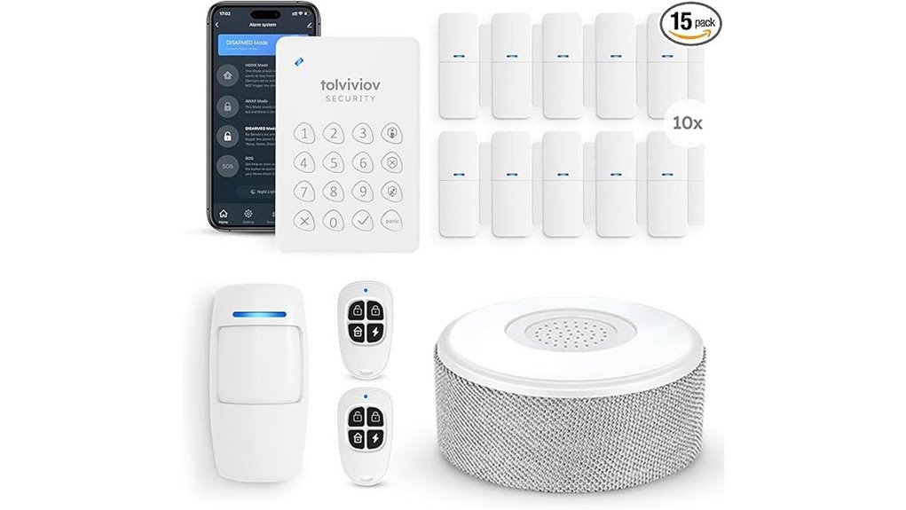 tolviviov wifi alarm kit