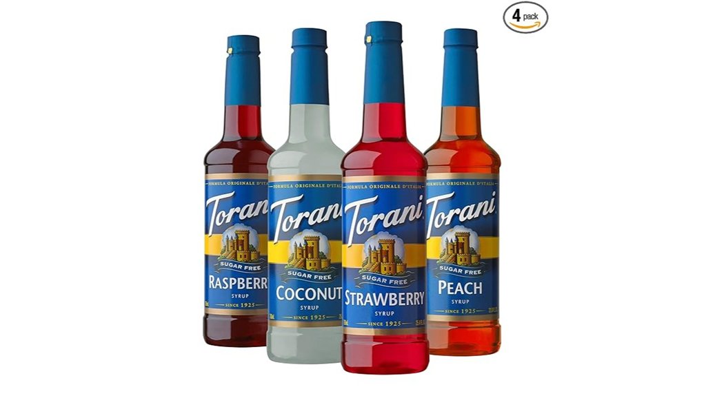 torani sugar free variety pack