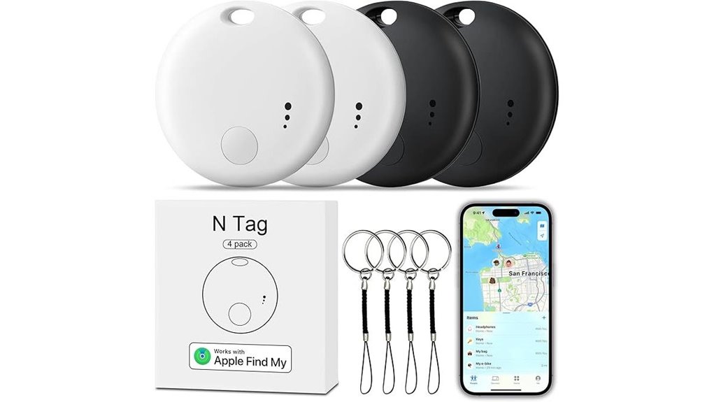 tracker tag 4 pack bluetooth locators