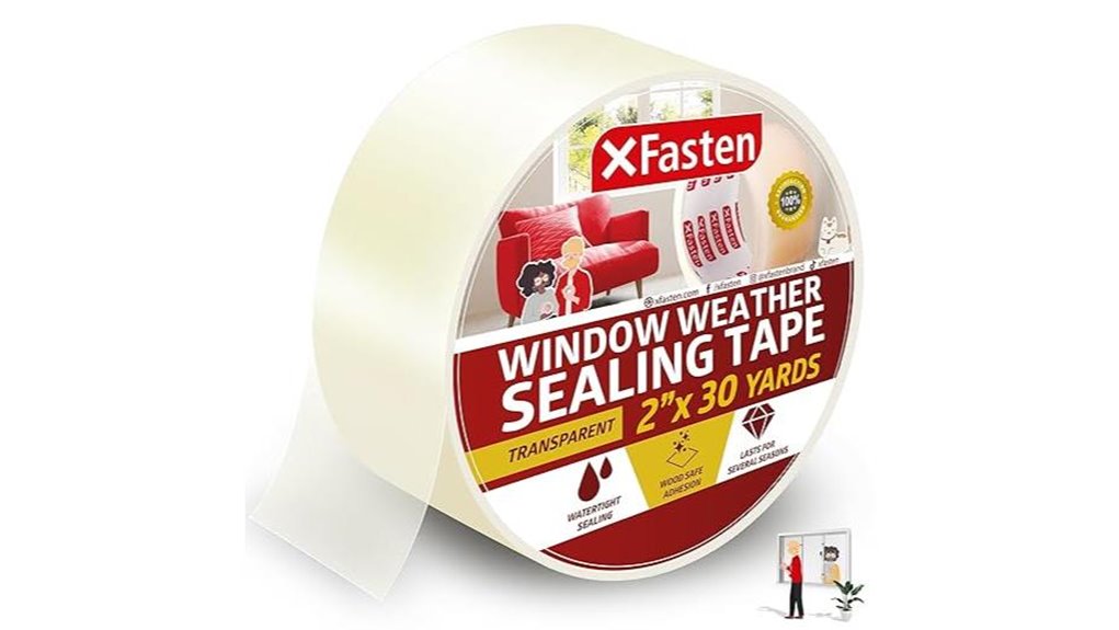 transparent 2 inch sealing tape