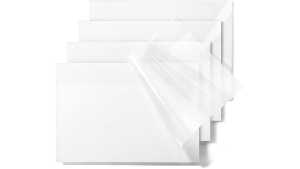 transparent 5x7 sticky notes