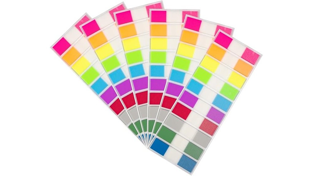 transparent sticky notebook tabs