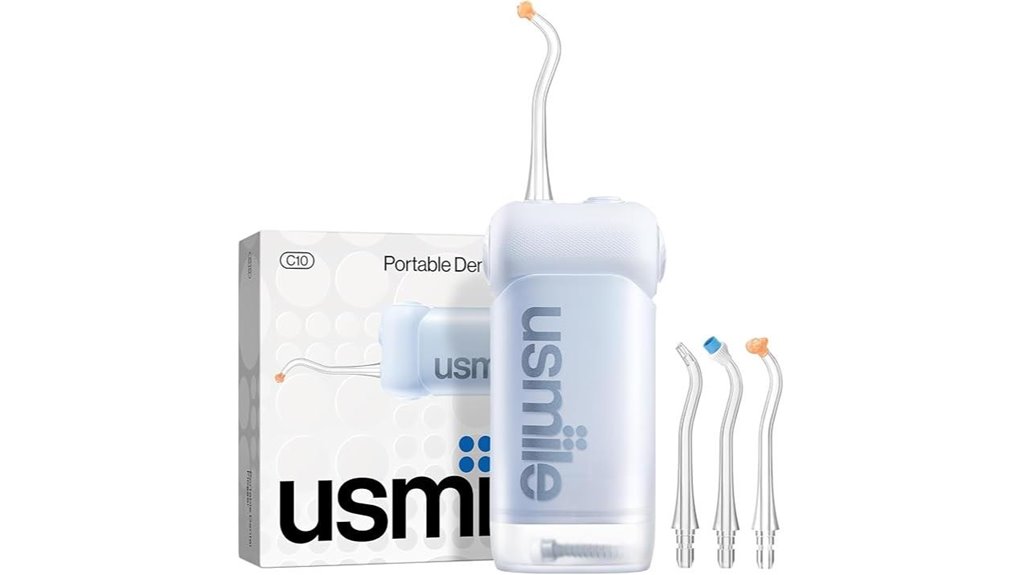 travel friendly 95 day water flosser