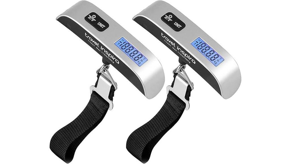 travel inspira luggage scale 2 pack