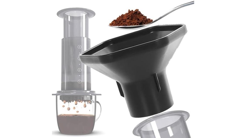 travel ready aeropress funnel accessory