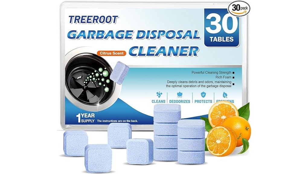 treeroot 30 pack disposer tablets