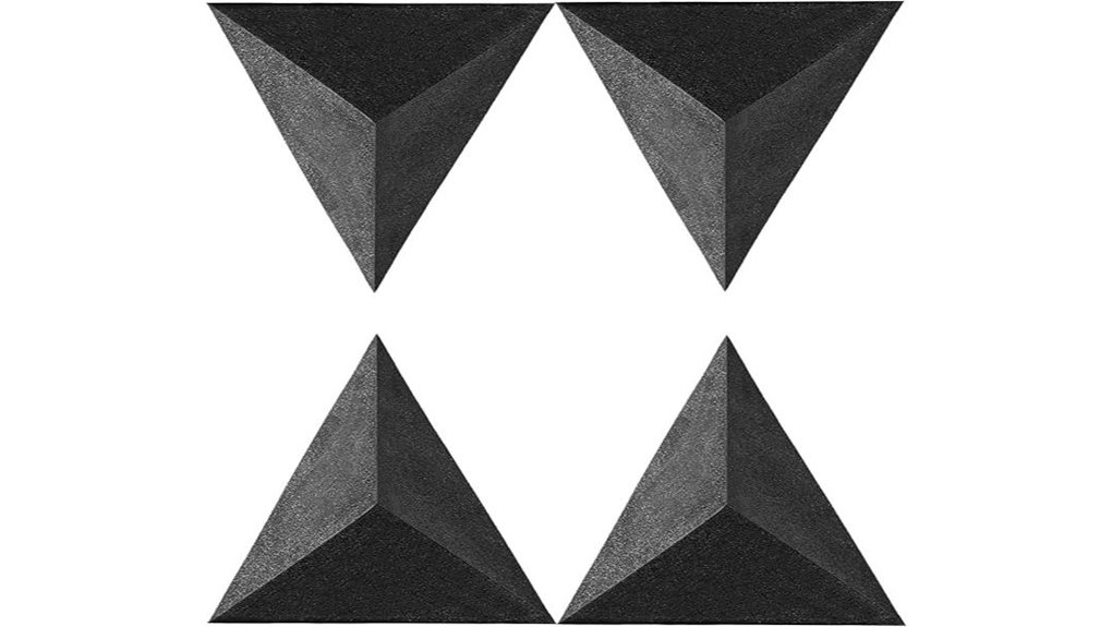 triangular ceiling corner bass traps
