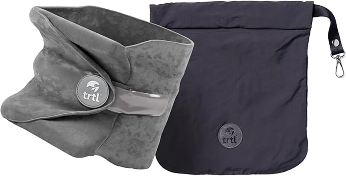 trtl lightweight travel pillow