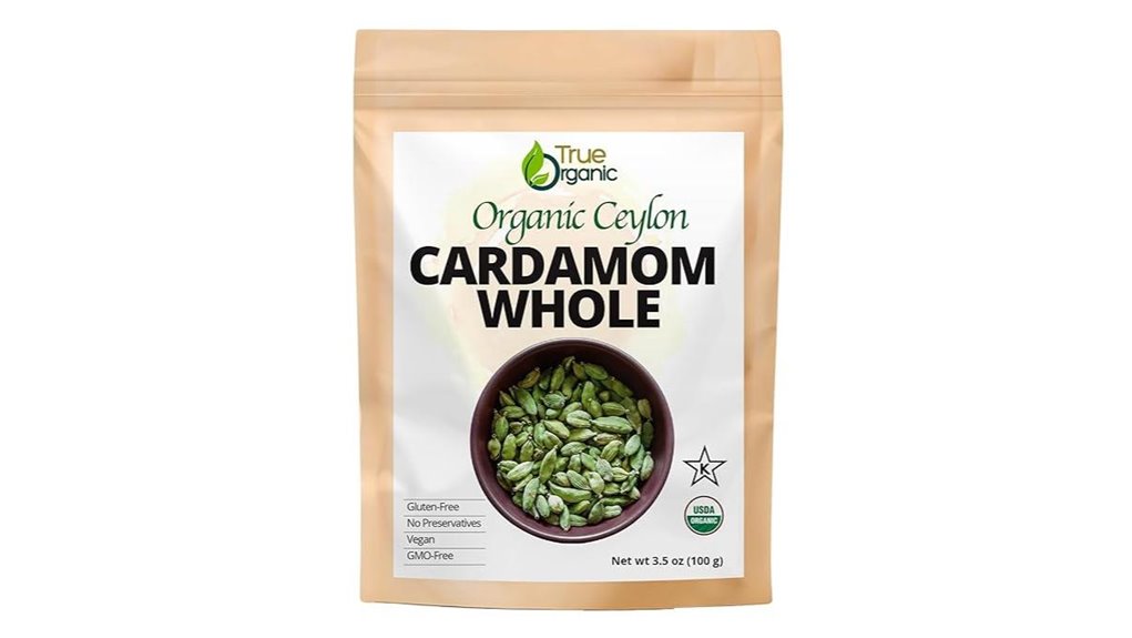 true organic cardamom whole