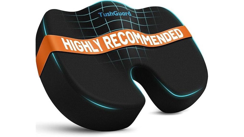 tushguard memory foam cushion