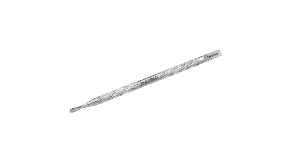 tweezerman cuticle pusher cleaner