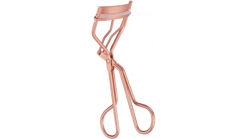 tweezerman rose gold eyelash curler
