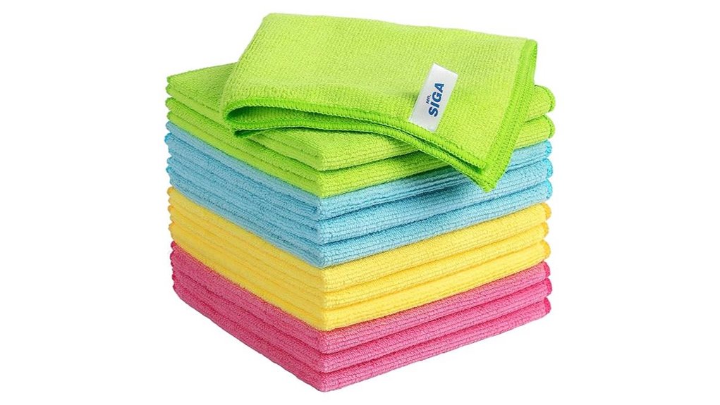 twelve 12 6 inch microfiber cloths
