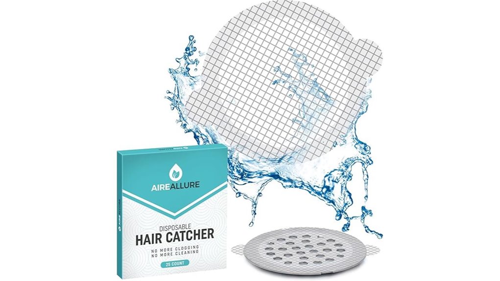 twenty five disposable hair catchers