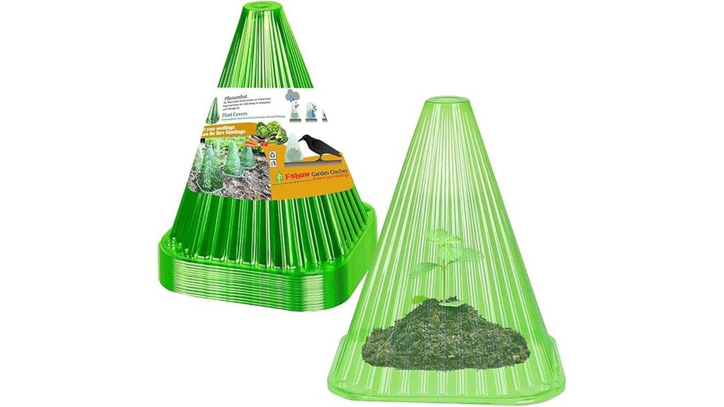 twenty green bell cloches