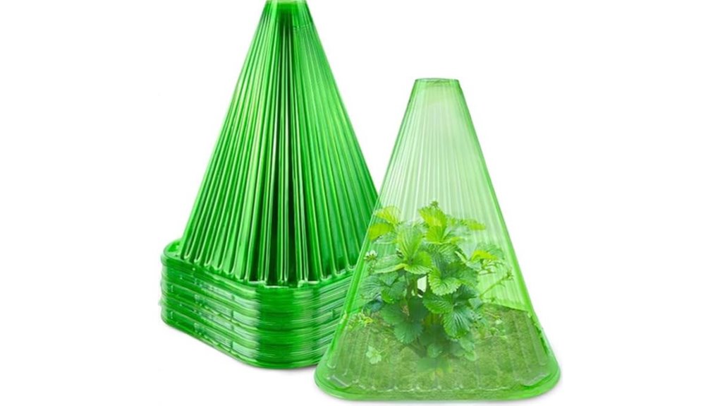 twenty greenhouse bell covers