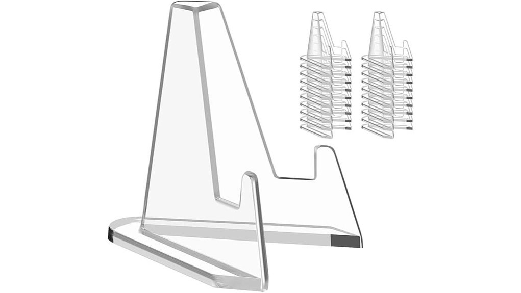 twenty pack acrylic easel stands