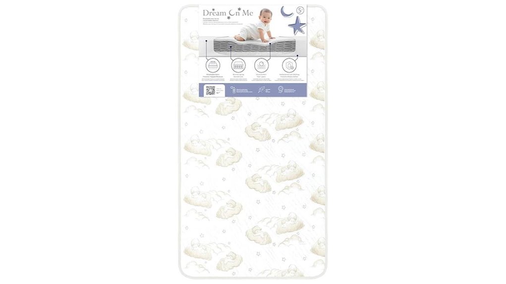 twilight 5 inch dual mattress