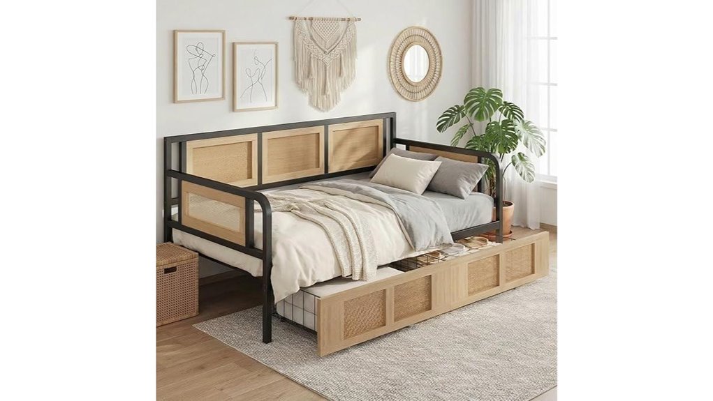 twin daybed with storage drawers