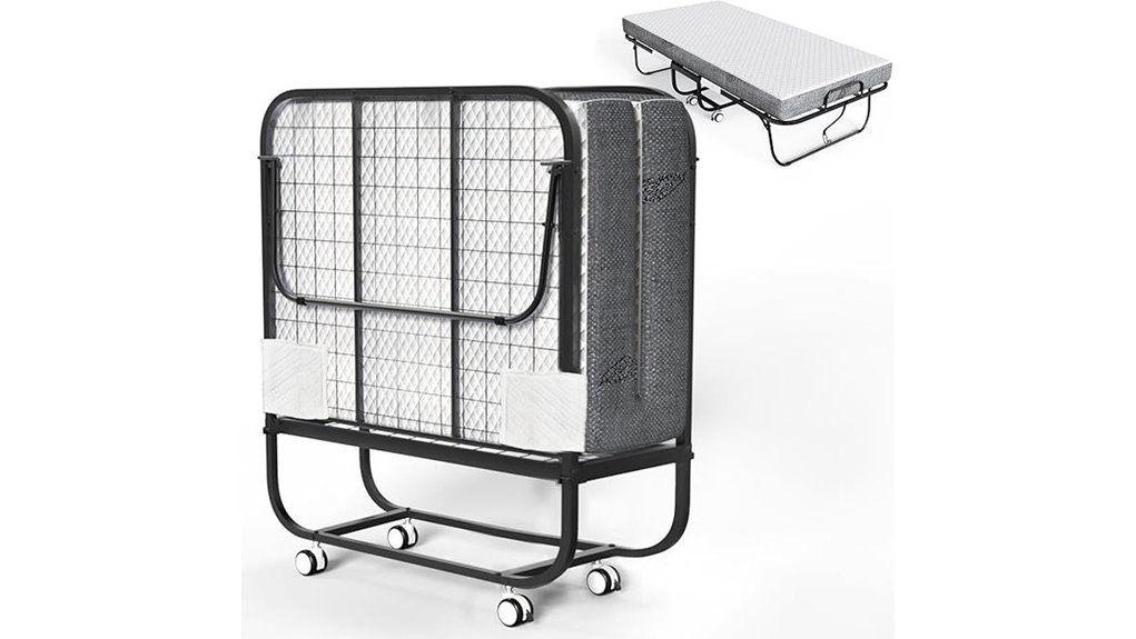 twin folding memory foam