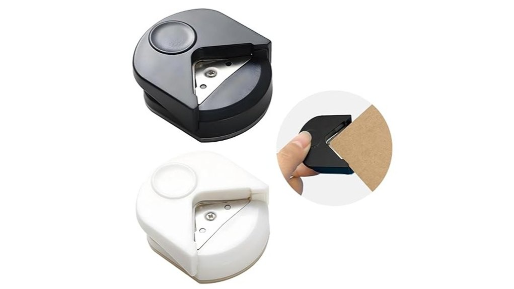 two 4mm corner punch