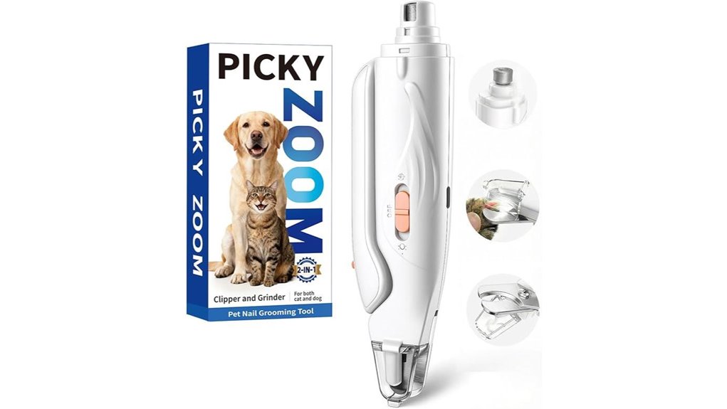 two in one pet clipper grinder