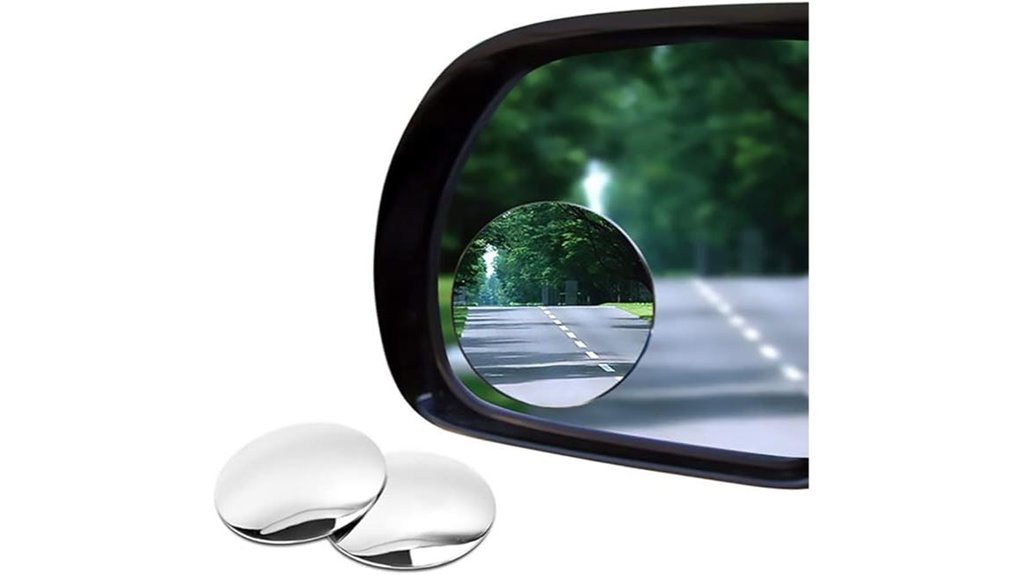 two inch round blind spot mirrors