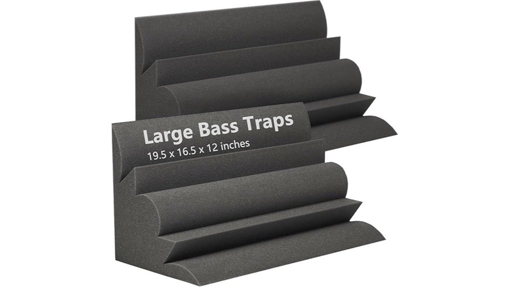 two large superchunk bass traps