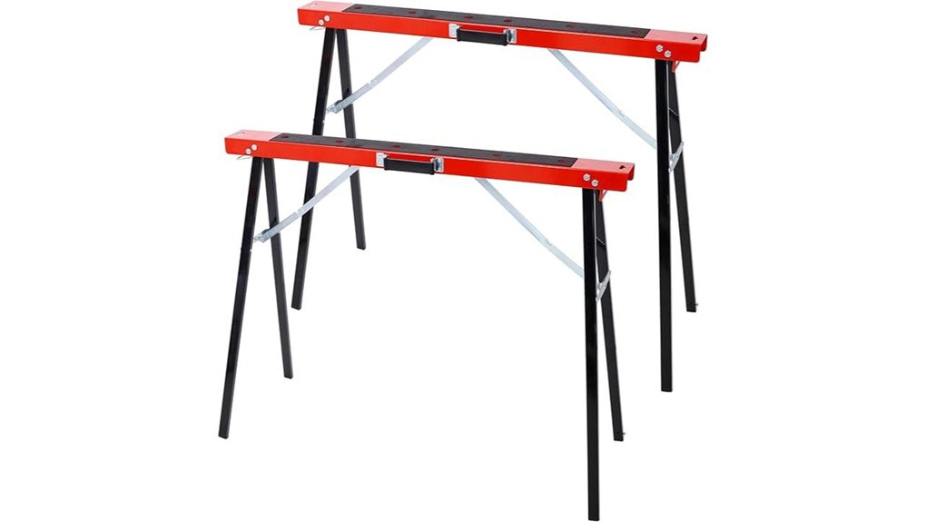 two pack folding saw horses