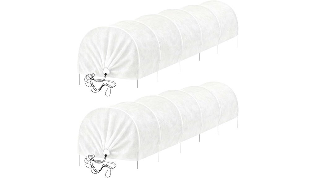 two pack mini outdoor greenhouses