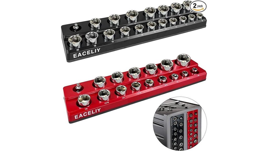 two piece 1 2 magnetic organizer