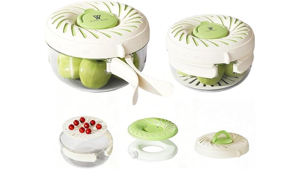 two piece collapsible strainer set