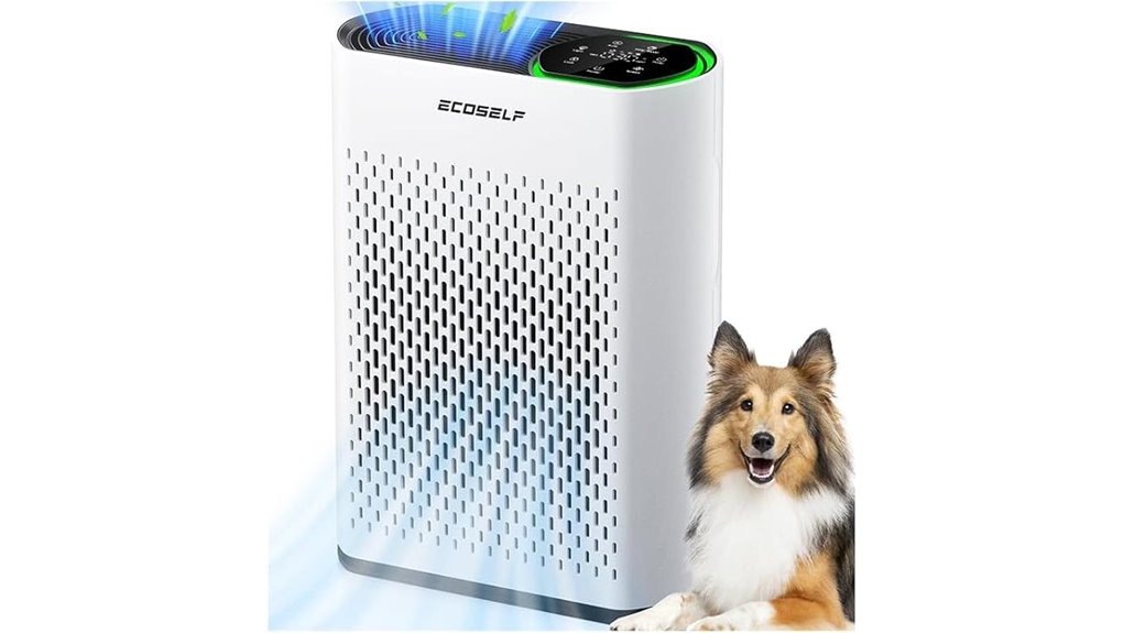 ultra quiet 2400 sq ft hepa purifier