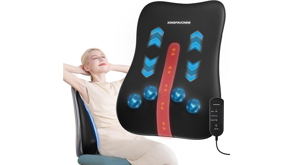 ultra slim back shiatsu massager