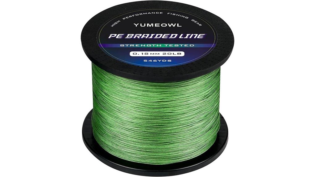 ultra strong abrasion resistant braided fishing line