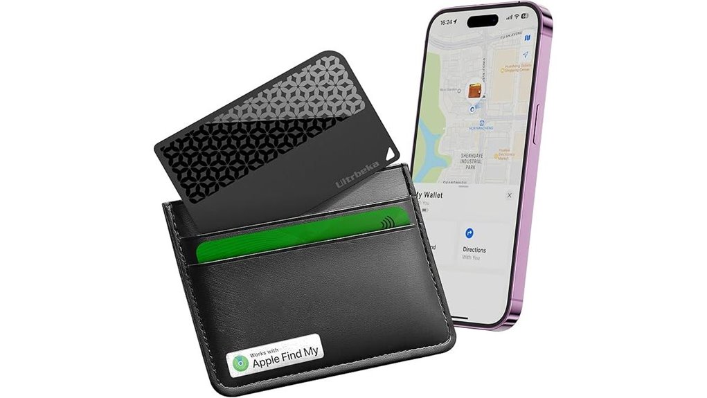 ultra thin find my wallet card