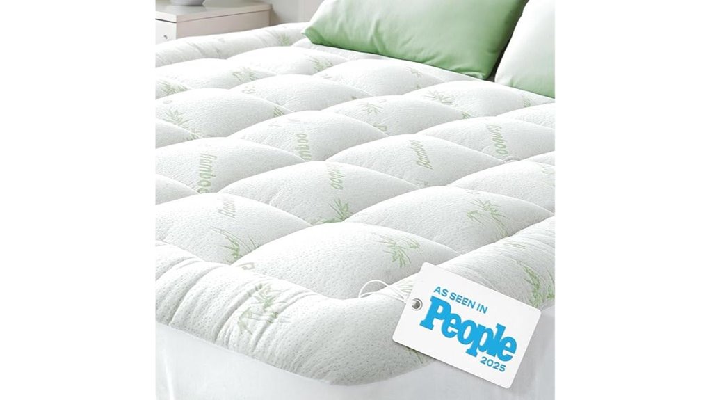 ultrasoft twin bamboo topper