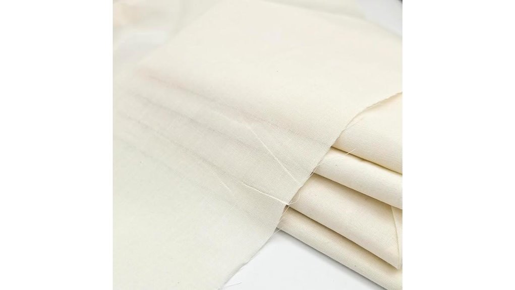 unbleached 100 cotton muslin