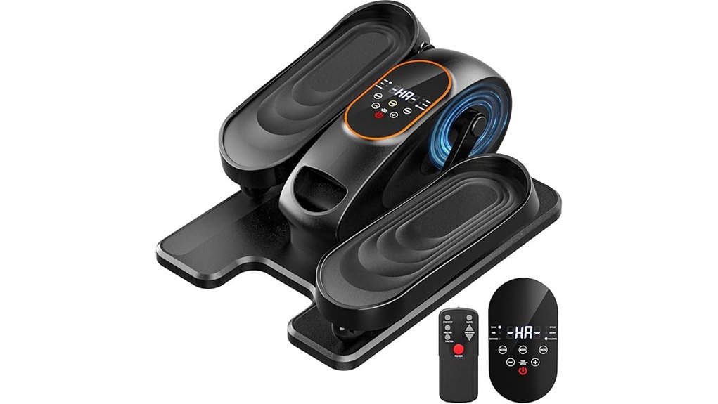 under desk elliptical with lcd display