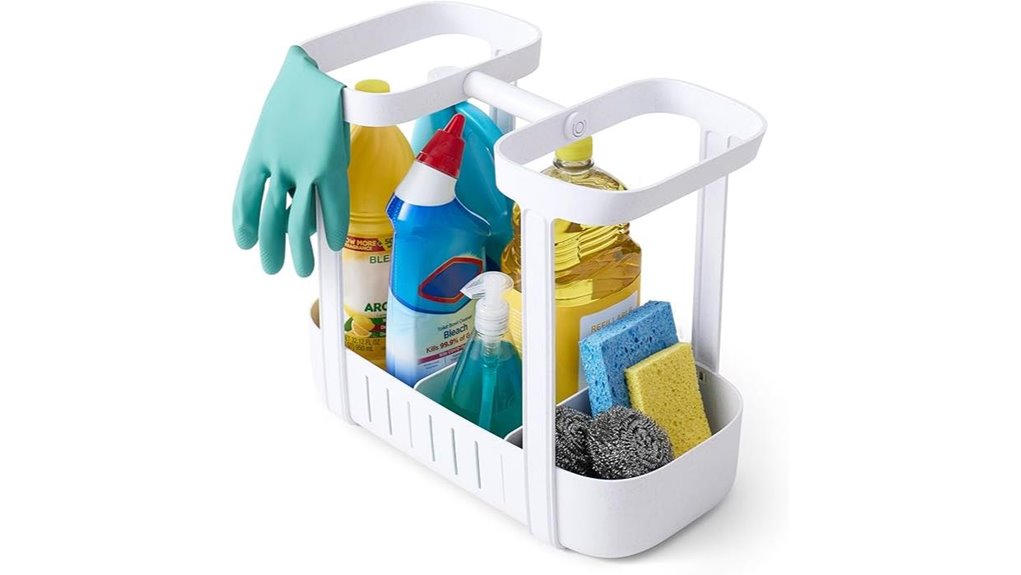 under sink two tier caddy