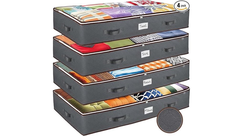 underbed bins with handles