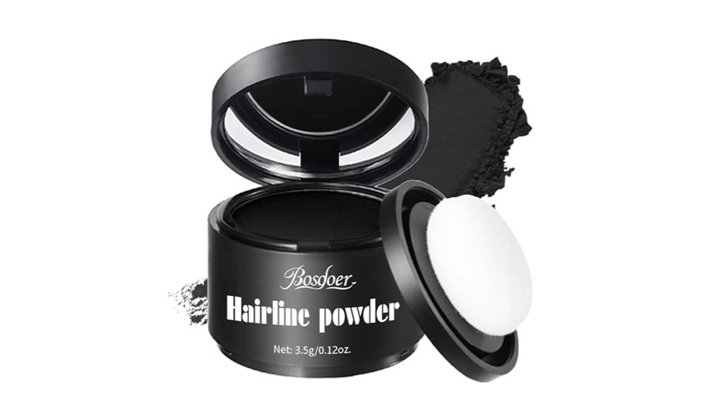 undetectable waterproof hairline powder