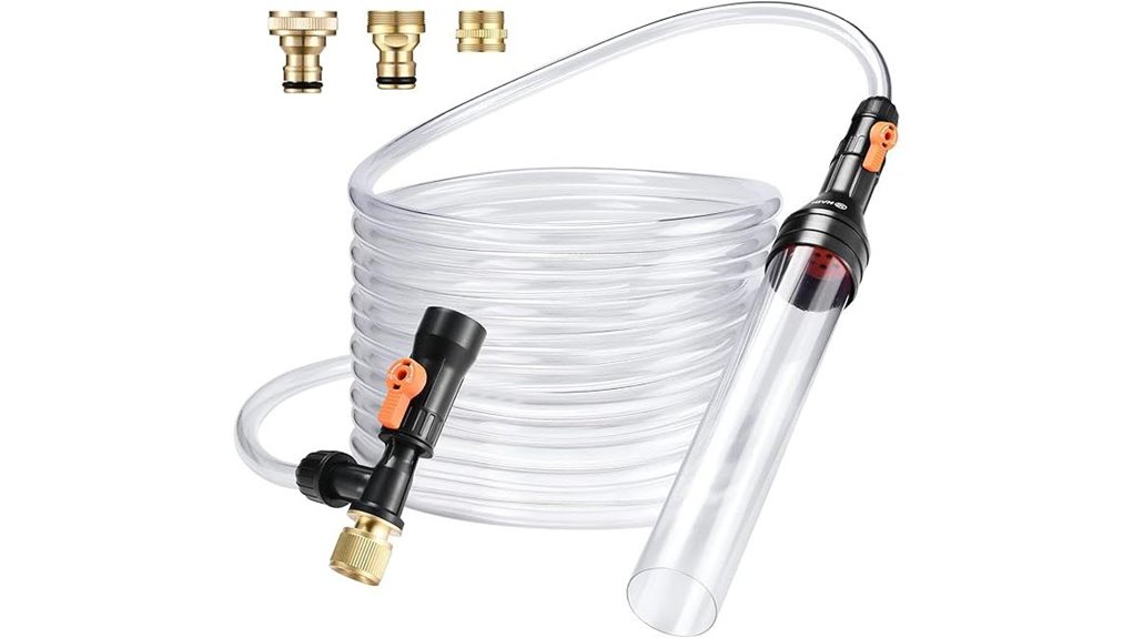 universal 30ft aquarium siphon