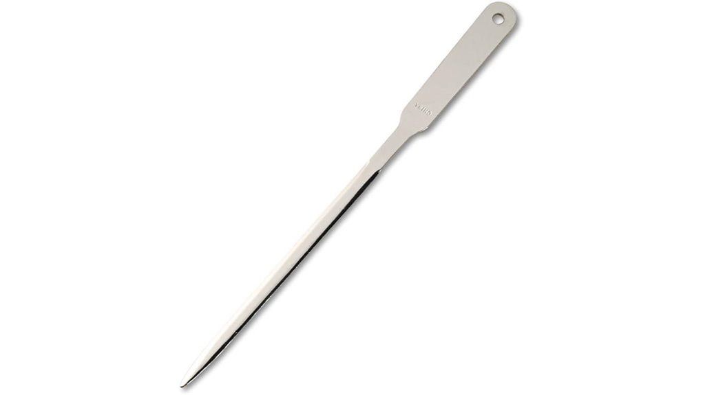 universal 9 silver letter opener