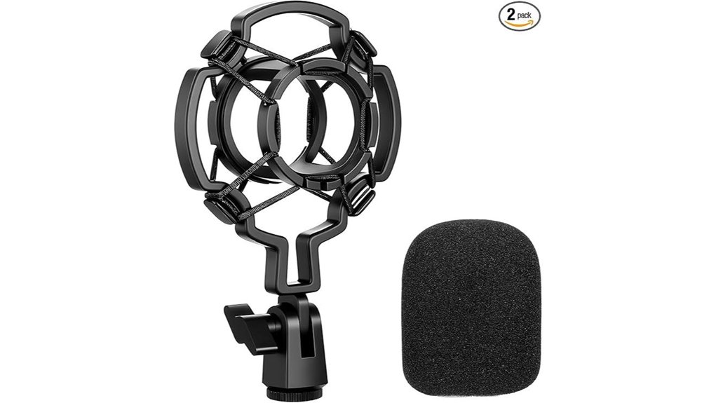 universal anti vibration mic mount