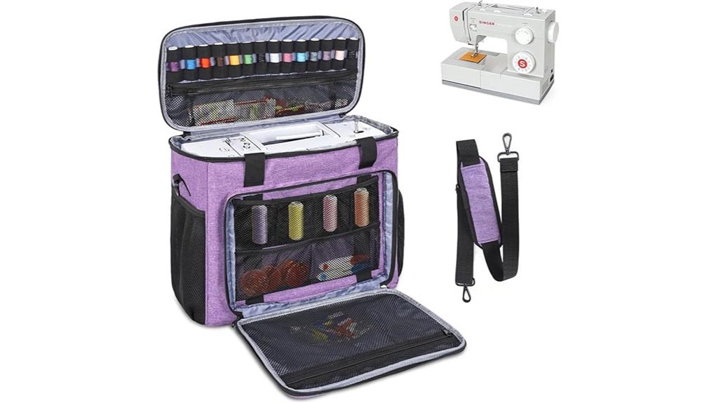 universal sewing case pockets