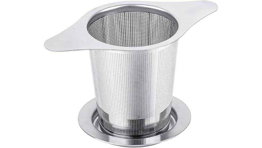 universal tea infuser with lid