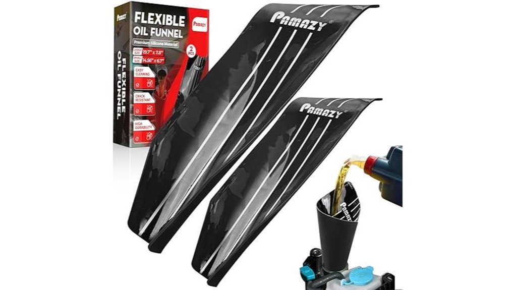 upgraded silicone funnel pair