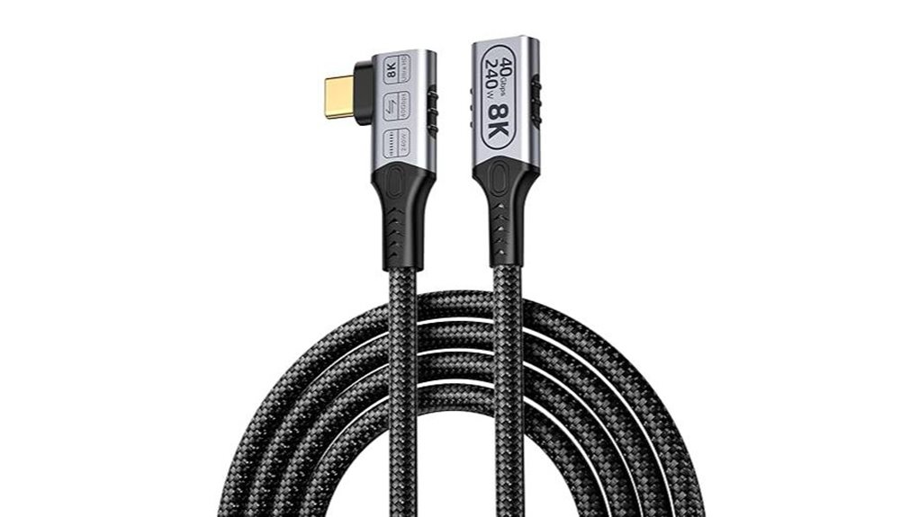 usb4 6 6ft 90 cable