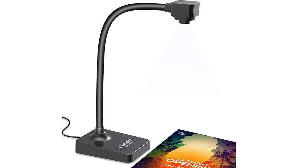 usb document camera with mic